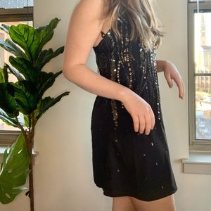 Black sequined dress from Marshall’s